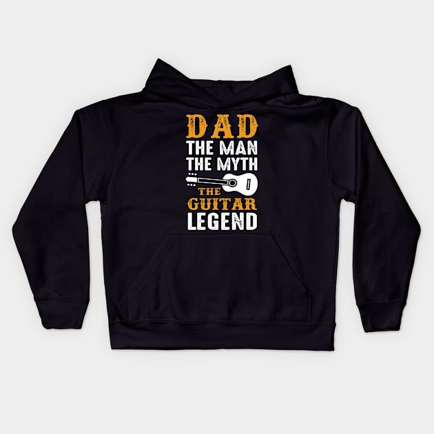 Dad the Man The Myth Kids Hoodie by Subway